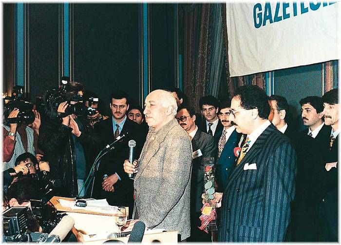At the meeting 'Tolerance Awards' in 1996
