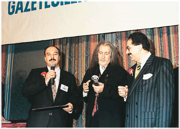 At the meeting 'Tolerance Awards' in 1996