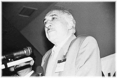 In the opening ceremony of the Journalists and Writers Foundation in 1994