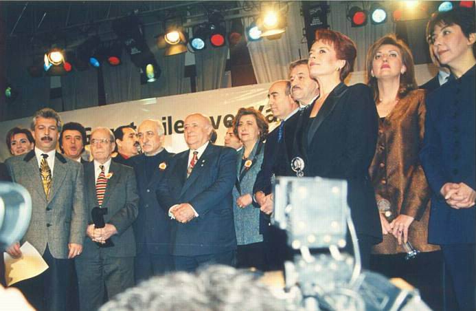 At the meeting 'National Reconciliation and Tolerance Awards' in 1997