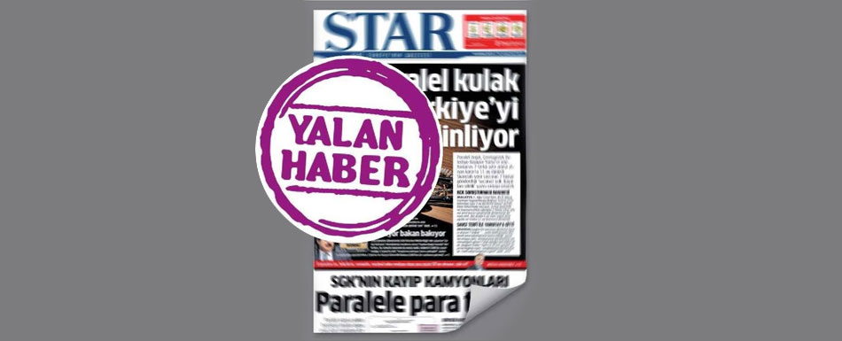 Dün ‘paralel kulak’ dinliyor dediler bugün tekzip ettiler