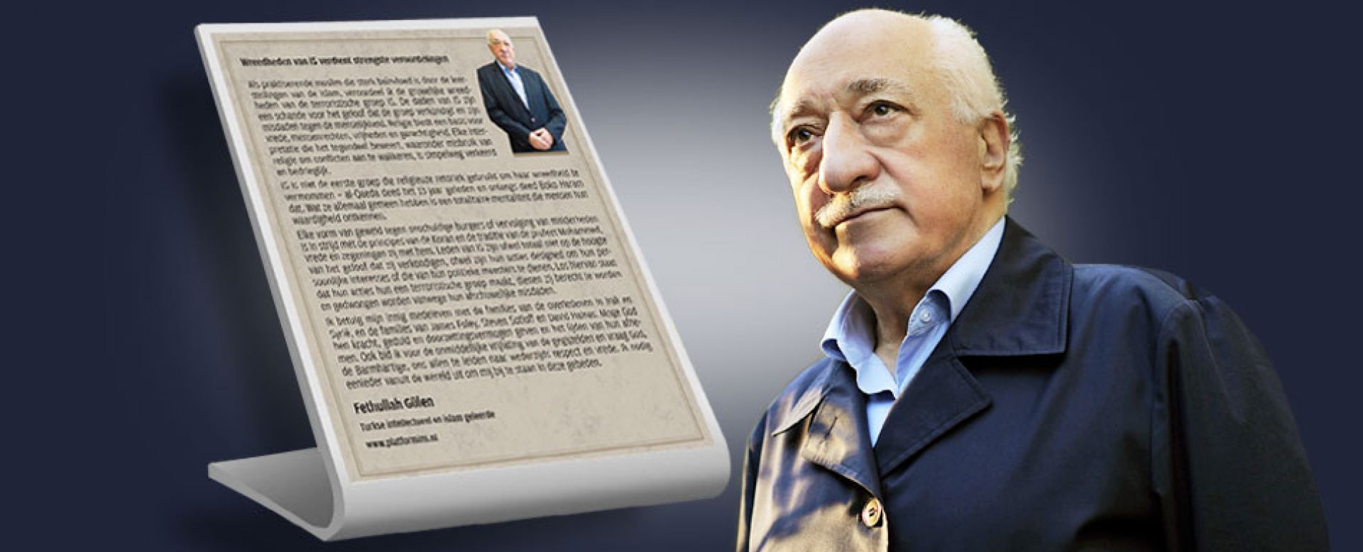 Oproep Fethullah Gülen in de Volkskrant